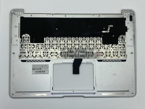 Клавиатура для ноутбука Apple MacBook Air (A1369) 2010+ Black, (Silver TopCase), RU (горизонтальный энтер)