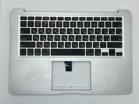Клавиатура для ноутбука Apple MacBook Air (A1369) 2010+ Black, (Silver TopCase), RU (горизонтальный энтер) - фото 2