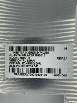 Клавиатура для ноутбука Acer TravelMate 5760, 5760G, 5760Z, 5760ZG, 8573 Black, RU - фото 3