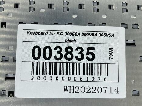 Клавиатура для ноутбука Samsung (300E5A, 300V5A, 305V5A, 305E5) Black, (No Frame), RU - фото 5