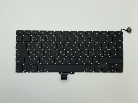 Клавиатура для ноутбука Apple MacBook Pro (A1278) Black, (No Frame), RU - фото 2