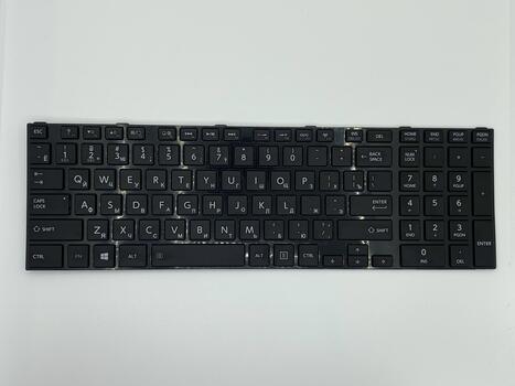Клавиатура для ноутбука Toshiba Satellite (C850, C850D, C855, C855D, C870, C875, L875, L850, L850D, L855, L855D, L950, L955) Black, (Black Frame) RU - фото 2