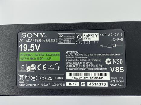 Блок питания для ноутбука Sony 80W 19.5V 4.1A 6.5x4.4mm PCGA-AC19V3 Orig - фото 3