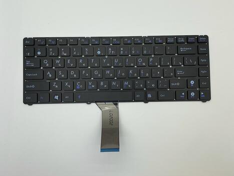 Клавиатура для ноутбука Asus EEE PC 1201, 1215, 1225, U20, VX6 Eee PC Lamborghini Black, (No Frame) RU - фото 2