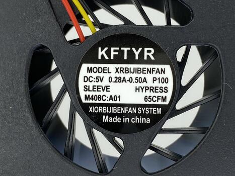 Вентилятор для ноутбука Lenovo IdeaPad Y550 5V 0.28-0.50A 3-pin KFTYR - фото 3