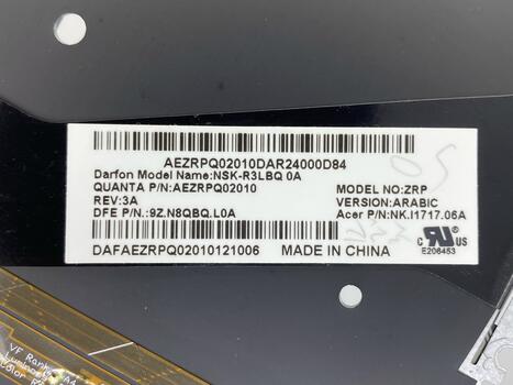 Клавиатура для ноутбука Acer Aspire V5, V5-531, V5-531G, V5-551, V5-551G, V5-571, V5-571G, V5-571P с подсветкой (Light), Black, (No Frame) RU - фото 3