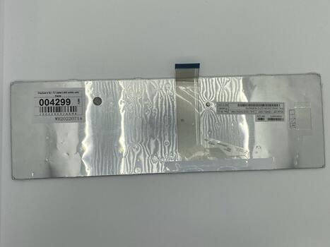 Клавиатура ддля ноутбука Toshiba Satellite (L850, L870) White, (White Frame) RU - фото 4