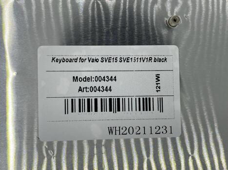 Клавиатура для ноутбука Sony Vaio (SVE15, SVE1511V1R) Black, (Black Frame) RU - фото 5
