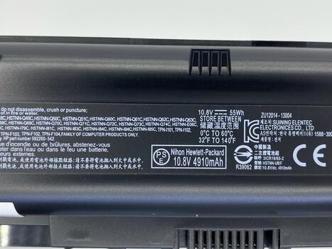 Аккумуляторная батарея для ноутбука HP Compaq HSTNN-Q62C dm4-1000 10.8V Black 4910mAh Orig - фото 3