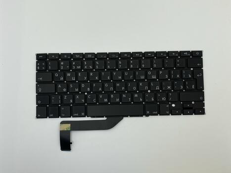 Клавиатура для ноутбука Apple MacBook Pro A1398 (2012, 2013, 2014, 2015 года) Black, (No Frame), RU (вертикальный энтер) - фото 2