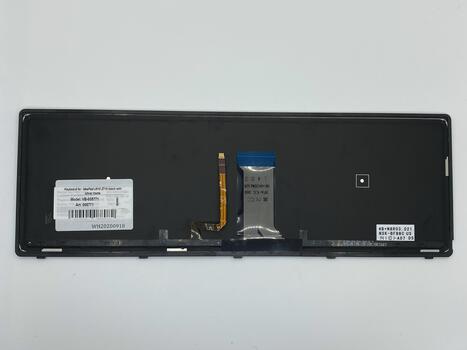 Клавиатура для ноутбука Lenovo IdeaPad U510, Z710 Black, (Silver Frame), RU