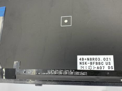 Клавиатура для ноутбука Lenovo IdeaPad U510, Z710 Black, (Silver Frame), RU - фото 3