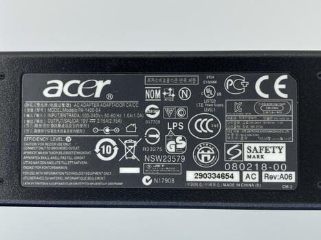 Блок питания для ноутбука Acer 40W 19V 2.1A 5.5x1.7mm 330-9808 Orig - фото 3