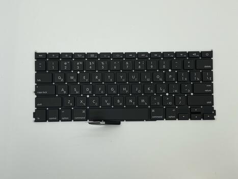 Клавиатура для ноутбука Apple MacBook Pro (A1425) Black, (No Frame), RU (горизонтальный энтер) - фото 2