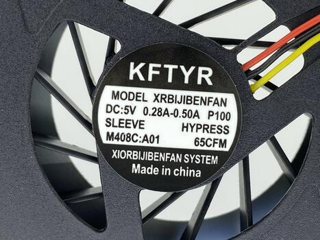Вентилятор для ноутбука Asus K43, K53 5V 0.28-0.50A 3-pin KFTYR - фото 3