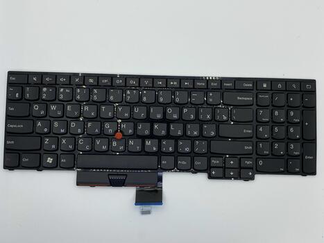 Клавиатура для ноутбука Lenovo ThinkPad Edge (E530, E535, E530C), с указателем (Point Stick) Black, Black Frame, RU - фото 2