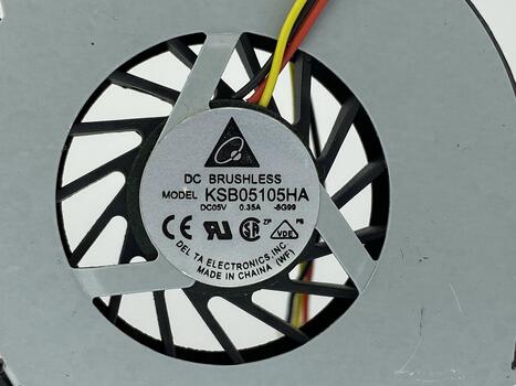 Вентилятор для ноутбука Fujitsu Amilo L1310G, L7320, LI1705, L1300, L7320G, L7320GW, Amilo Pro V2030, V2035, V2055, V3515, 5V 0.35A 3-pin Brushless - фото 3