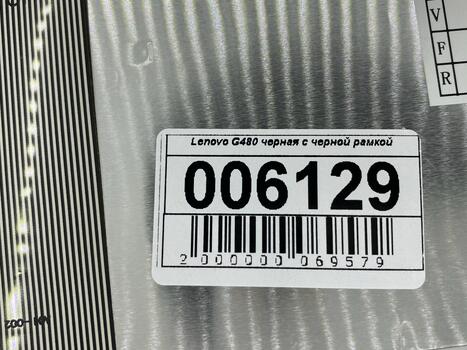 Клавиатура для ноутбука Lenovo IdeaPad (G480), Black, (Black Frame), RU - фото 5