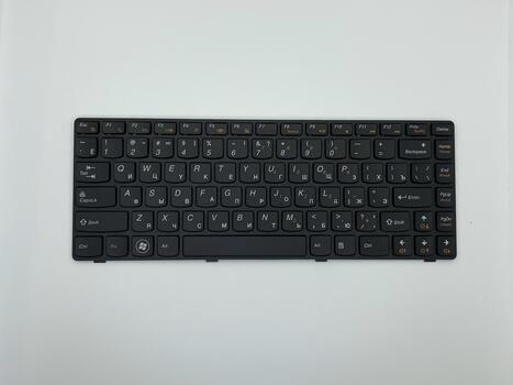 Клавиатура для ноутбука Lenovo IdeaPad (G480), Black, (Black Frame), RU - фото 2