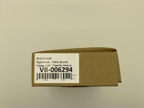 Аккумуляторная батарея для ноутбука Asus A42-G73 14.8V Black 5200mAh OEM - фото 5