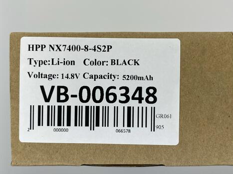Аккумуляторная батарея для ноутбука HP PB992A Compaq Business Notebook NX7400 14.8V Black 5200mAh OEM - фото 5