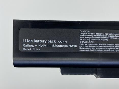 Аккумуляторная батарея для ноутбука MSI A42-A15 CX640 14.4V Black 5200mAh OEM - фото 3