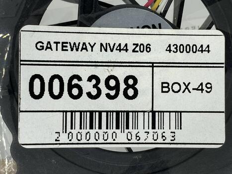 Вентилятор для ноутбука Gateway NV44, NV47, NV48, NV4402C, NV4803, NV4808C, Z06, Z6, Z07, 5V 0.25A 4-pin SUNON - фото 5