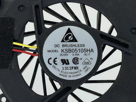 Вентилятор для ноутбука HP Envy 14 HP ENVY, 14-1214tx, HP ENVY 14-2002tx, 5V 0.35A 3-pin Brushless (правый + левый) - фото 3