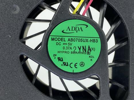 Вентилятор для ноутбука Lenovo 3000 125, 3000 C200, 3000 Y400, 5V 0.37A 3-pin ADDA - фото 3
