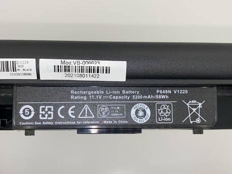 Аккумуляторная батарея для ноутбука Dell N887N Vostro 1220 11.1V Black 5200mAh OEM - фото 3