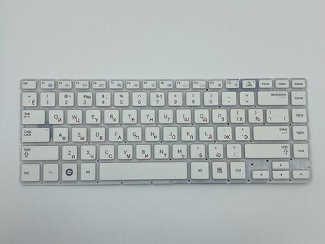 Клавиатура для ноутбука Samsung (Q470) White, (No Frame), RU - фото 2