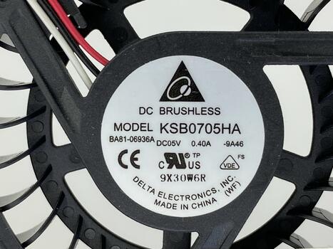 Вентилятор для ноутбука Samsung R718, R720, 5V 0.5A 3-pin Brushless - фото 3