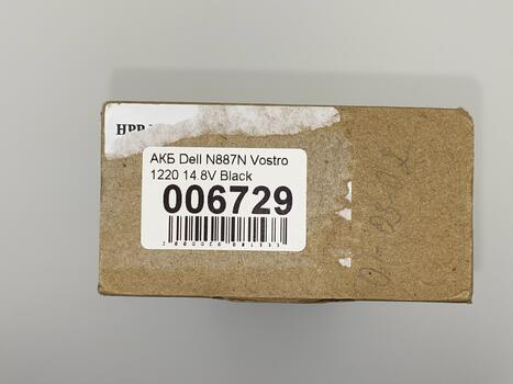 Аккумуляторная батарея для ноутбука Dell N887N Vostro 1220 14.8V Black 2600mAh OEM - фото 5