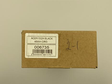 Аккумуляторная батарея для ноутбука Acer UM09H31 Aspire one 532H series 10.8V Black 4400mAh Orig - фото 5