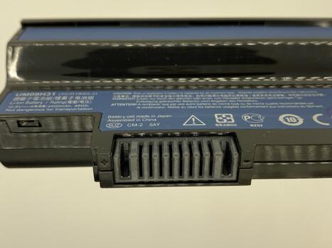 Аккумуляторная батарея для ноутбука Acer UM09H31 Aspire one 532H series 10.8V Black 4400mAh Orig - фото 4