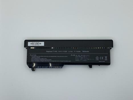 Усиленная аккумуляторная батарея для ноутбука Dell T114C Vostro 1310 11.1V Black 7800mAh OEM