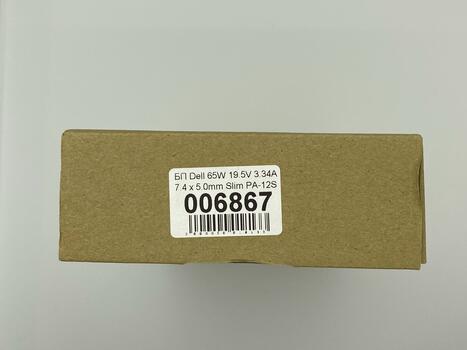 Блок питания для ноутбука Dell 65W 19.5V 3.34A 7.4 x 5.0mm Slim PA-12S OEM - фото 5
