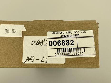 Аккумуляторная батарея для ноутбука Asus A42-L5 14.8V Black 4400mAh OEM - фото 5