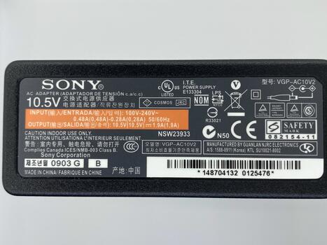 Блок питания для ноутбука Sony 20W 10.5V 1.9A 4.8x1.7mm VGP-AC10V2 Orig - фото 3