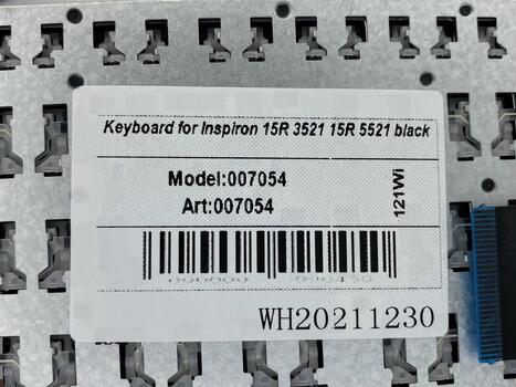 Клавиатура для ноутбука Dell Inspiron (3521, 5521, 3537, 5537) Black, (Black Frame), RU - фото 5