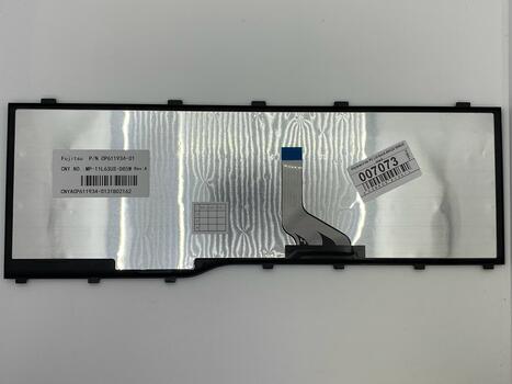 Клавиатура для ноутбука Fujitsu LifeBook (AH532, NH532) Black, (Black Frame), RU (горизонтальный энтер)