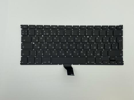 Клавиатура для ноутбука Apple MacBook Air 2011+ (A1369) с подсветкой (Light), Black, (No Frame), RU (вертикальный энтер) - фото 2