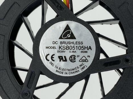 Вентилятор для ноутбука Toshiba Satellite A300, M300, M301, M302, M305, M306, M307, M308, 5V 0.32A 3-pin Brushless - фото 3