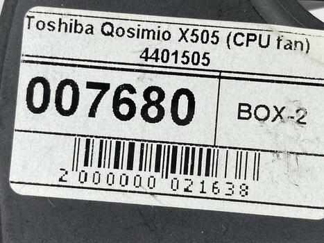 Вентилятор для ноутбука Toshiba Qosimio X505, X500 VER-1, 5V 0.5A 3-pin ADDA - фото 5