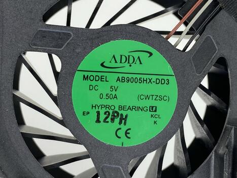 Вентилятор для ноутбука Toshiba Qosimio X505, X500 VER-1, 5V 0.5A 3-pin ADDA - фото 3