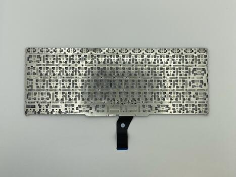 Клавиатура для ноутбука Apple MacBook Air 2011+ A1370 (2010, 2011 года), A1465 (2012, 2013, 2014, 2015 года) с подсветкой (Light) Black, (No Frame), RU (вертикальный энтер)