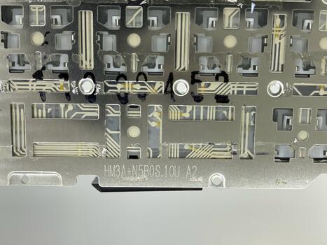 Клавиатура для ноутбука Apple MacBook Air 2011+ A1370 (2010, 2011 года), A1465 (2012, 2013, 2014, 2015 года) с подсветкой (Light) Black, (No Frame), RU (вертикальный энтер) - фото 3