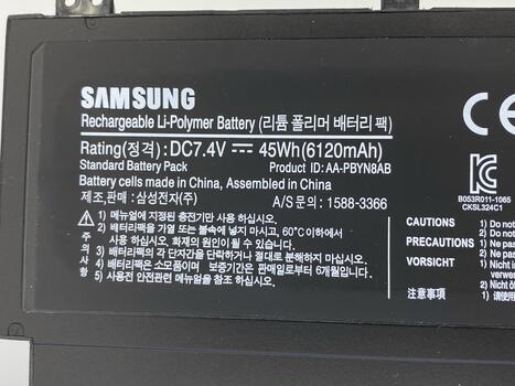 Усиленная аккумуляторная батарея для ноутбука Samsung AA-PBYN4AB 530U3B 7.4V Black 6100mAh Orig - фото 3