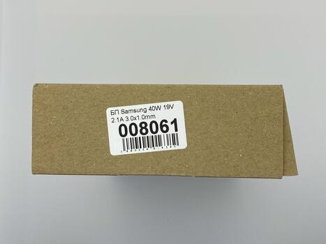 Блок питания для ноутбука Samsung 40W 19V 2.1A 3.0x1.0mm AD-4019W OEM - фото 5