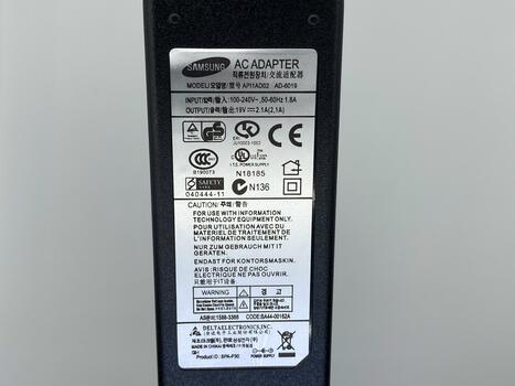 Блок питания для ноутбука Samsung 40W 19V 2.1A 3.0x1.0mm AD-4019W OEM - фото 3